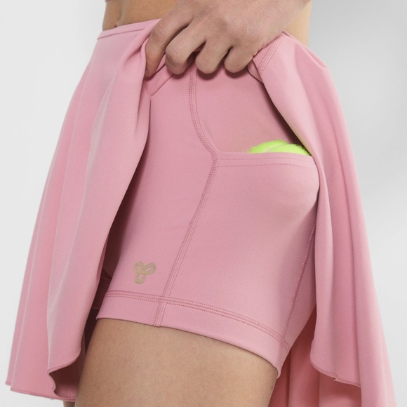 [SOLD] TNA Golden BUTTER TENNIS MICRO CIRCLE SKIRT xs - Picture 5 of 7